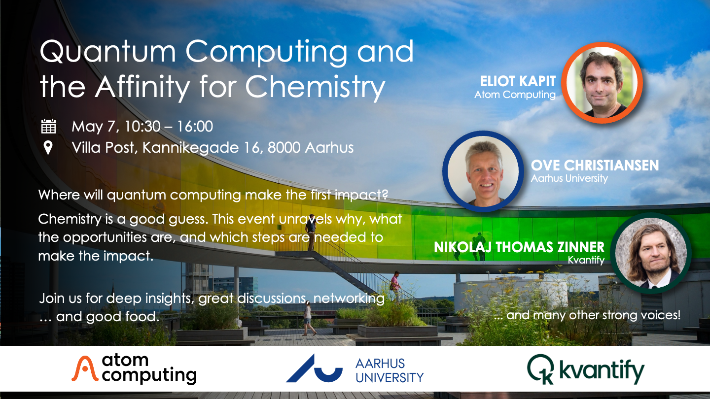 Quantum Computing and the Affinity for Chemistry